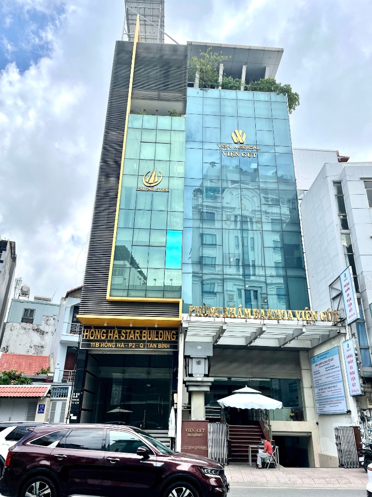 Mặt tiền Hồng Hà Star Building tại 11B Hồng Hà